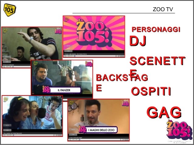 SCARICA LE REPLICHE DELLO ZOO DI 105